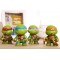 Teenage Mutant Ninja Turtles TMNT Figurine Full Set